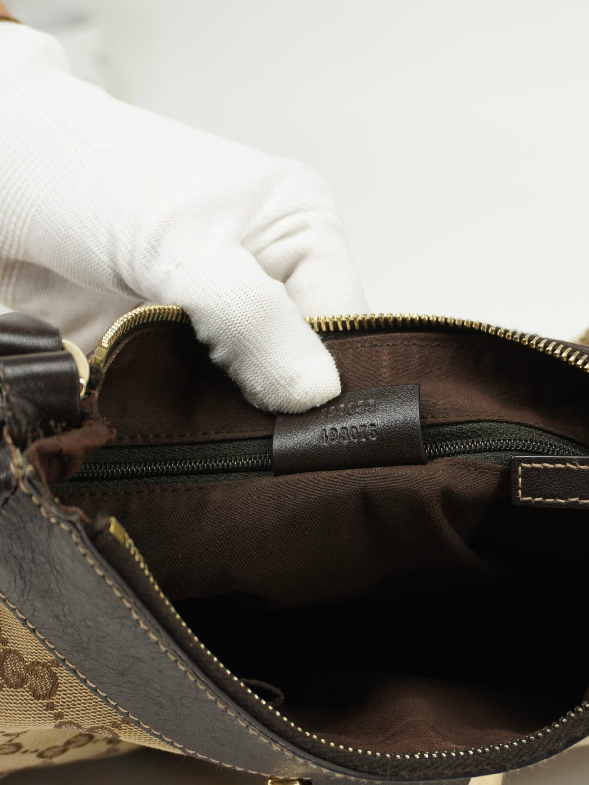 GUCCI MONOGRAM ABBEY BAG