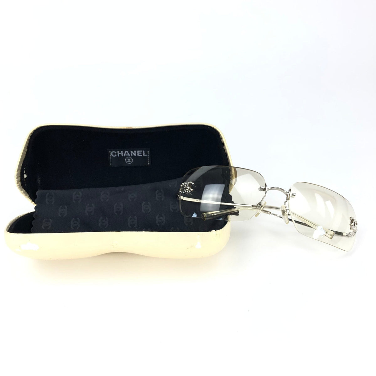 CHANEL RIMLESS SUNGLASSES