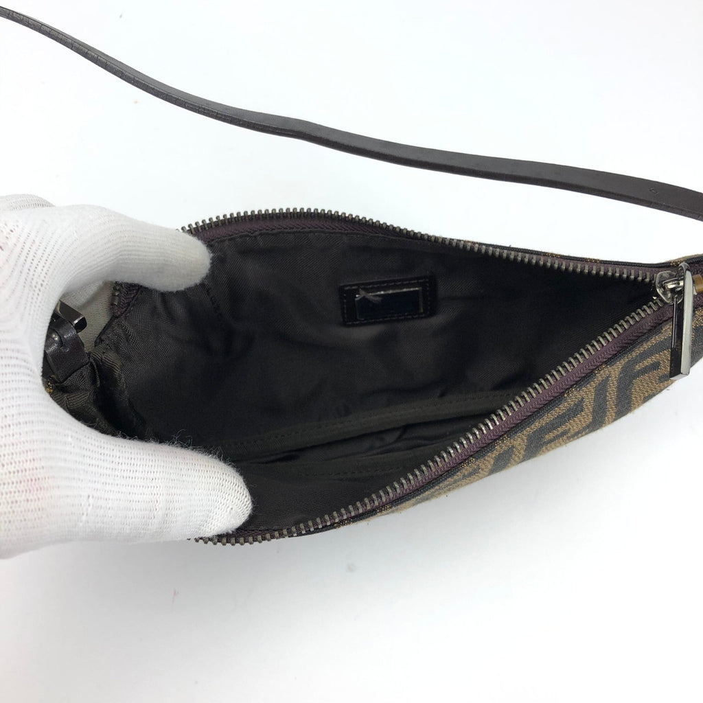 FENDI ZUCCA SHOULDER BAG