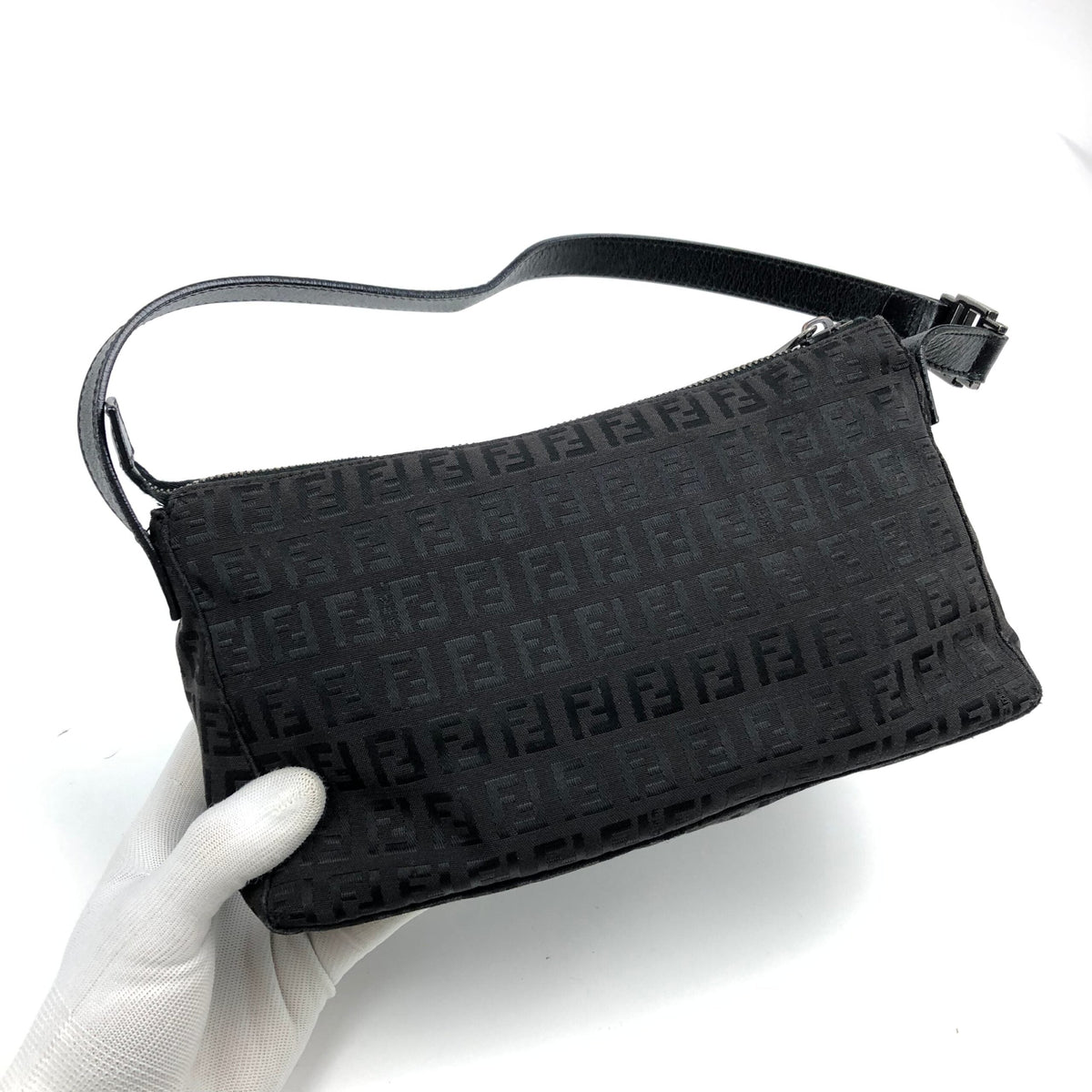 FENDI ZUCCA SHOULDER BAG
