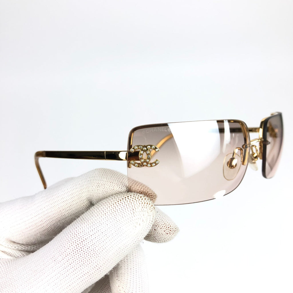 CHANEL RIMLESS SUNGLASSES