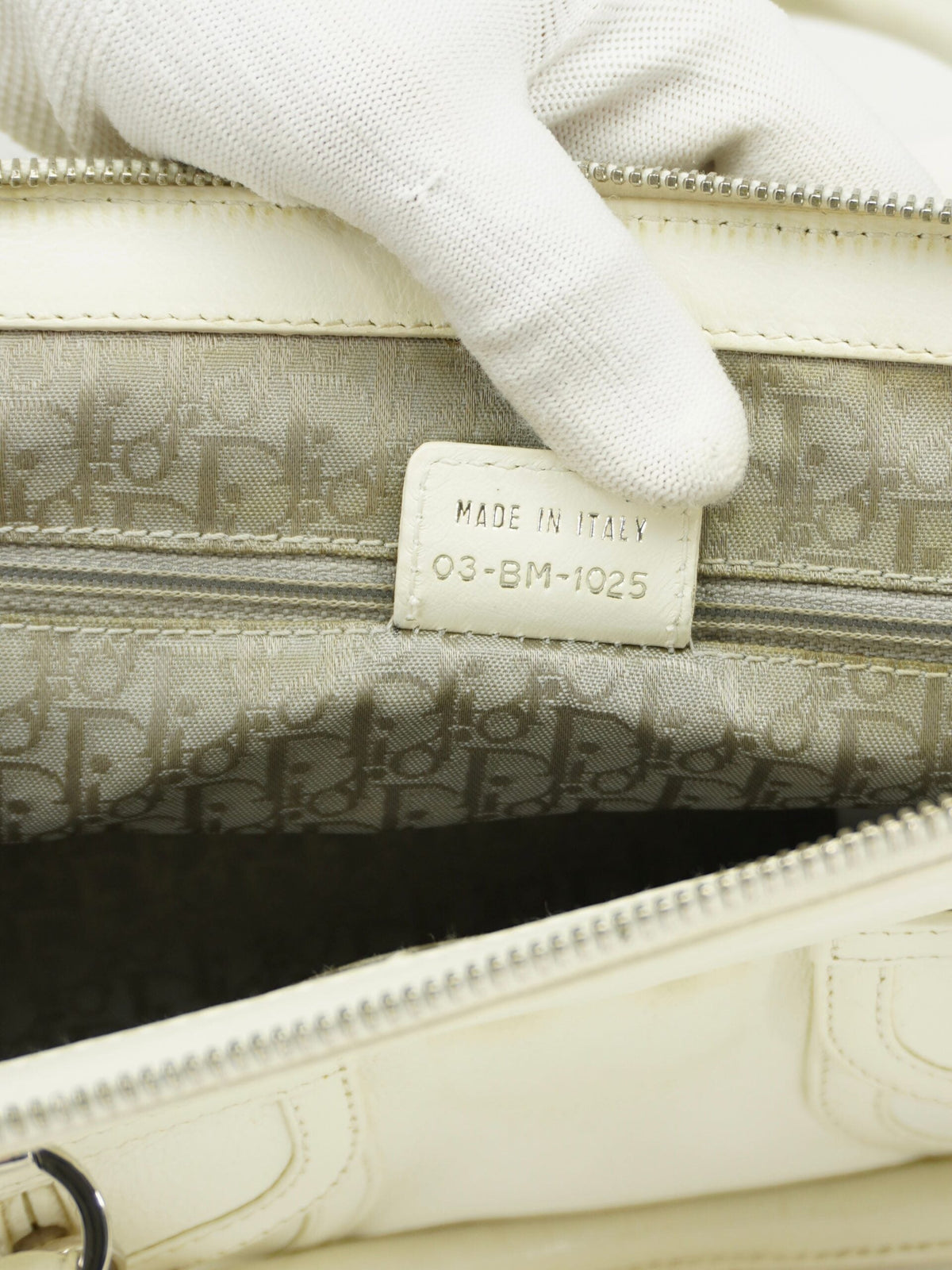 CHRISTIAN DIOR LEATHER BAG