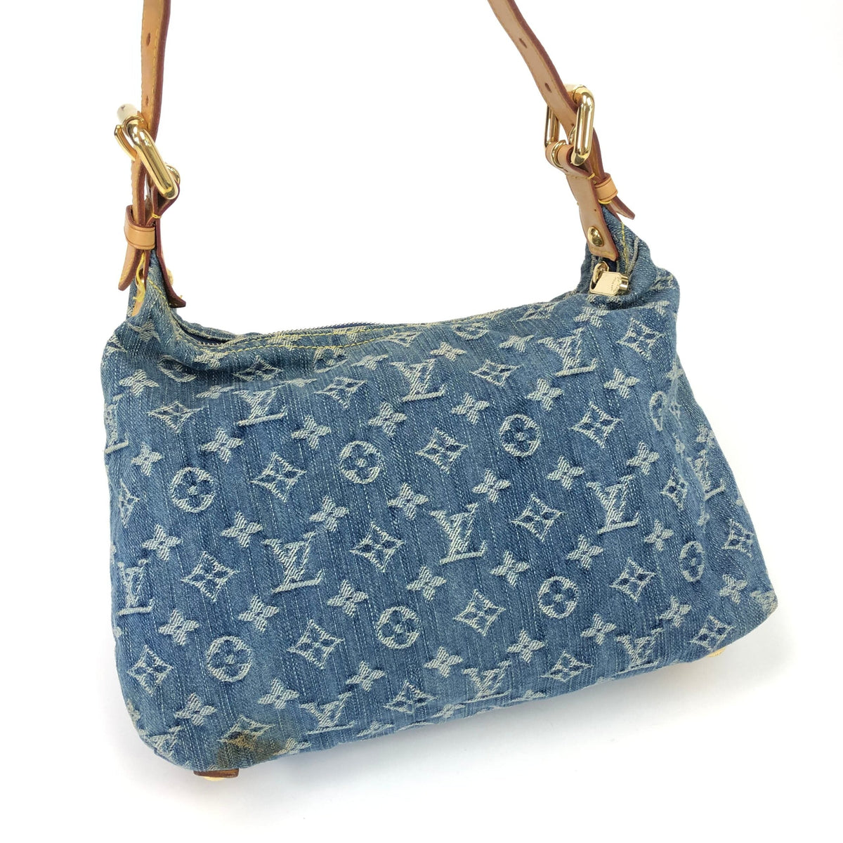 LOUIS VUITTON BAGGY PM DENIM SHOULDER BAG