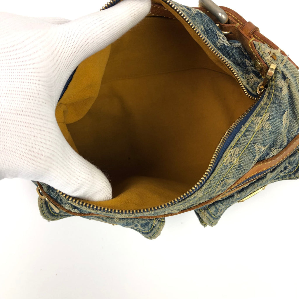 LOUIS VUITTON BAGGY PM DENIM SHOULDER BAG