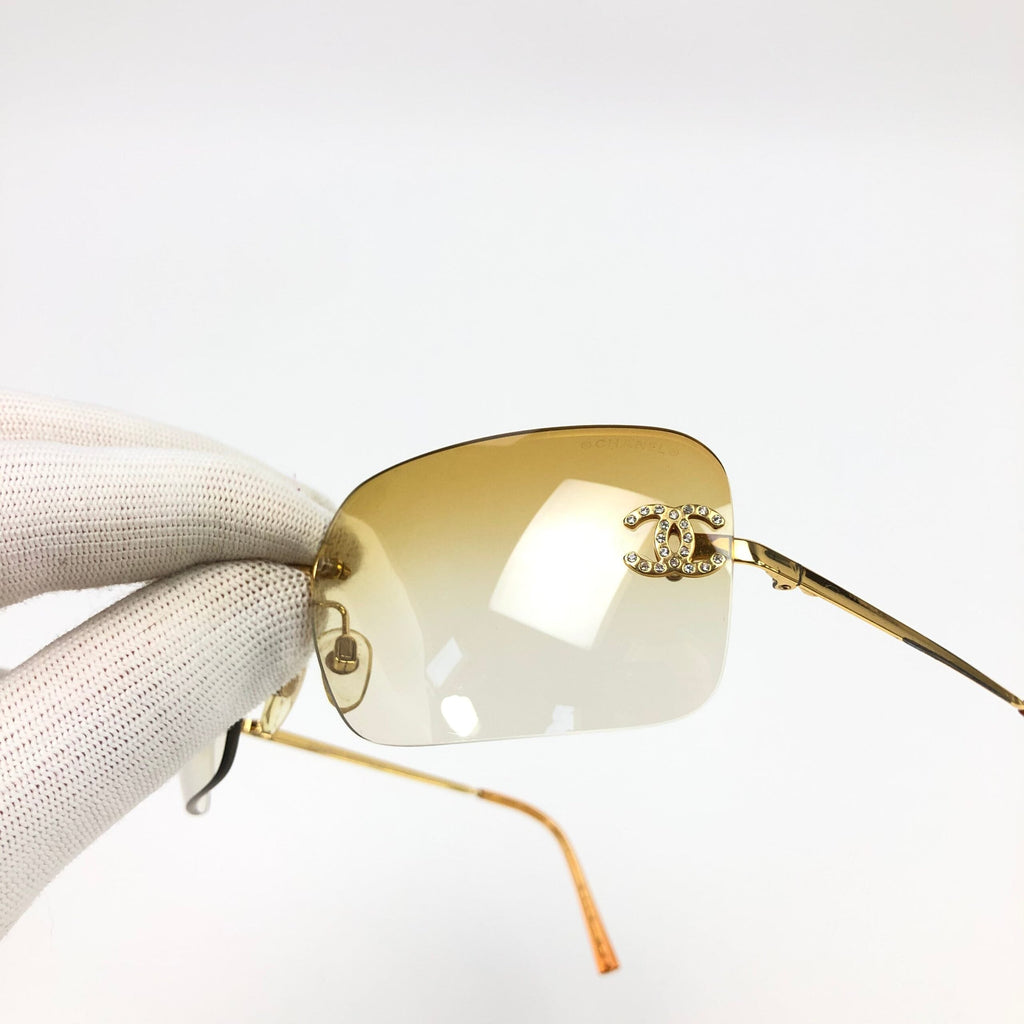 CHANEL RIMLESS SUNGLASSES