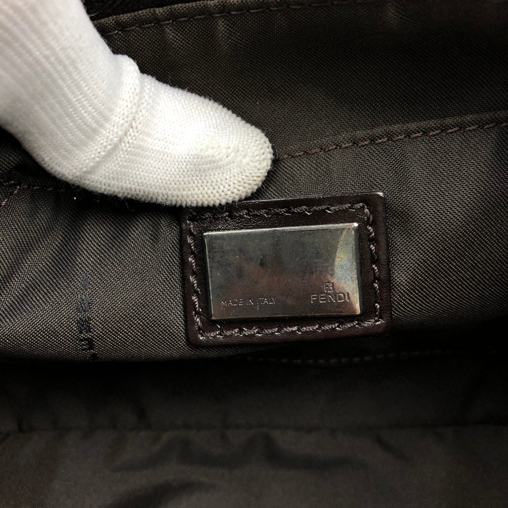 FENDI ZUCCA SHOULDER BAG