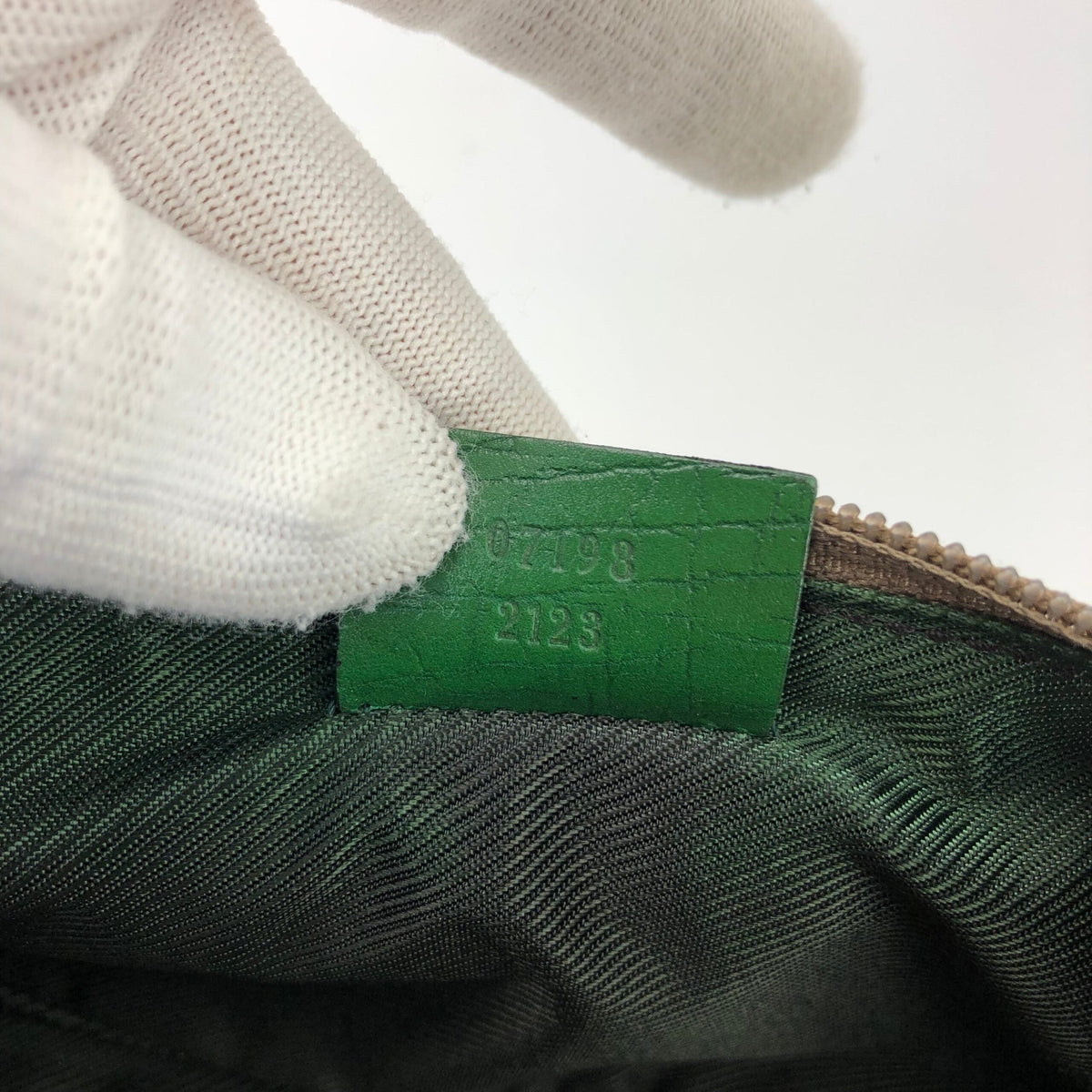 GUCCI MONOGRAM SHOULDER BAG