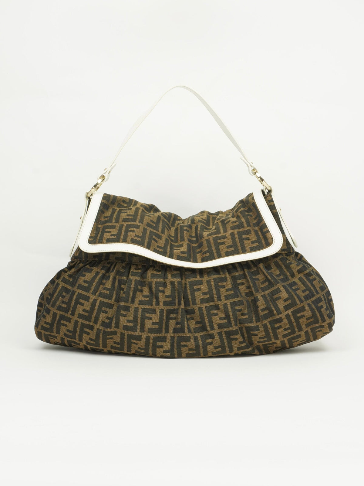 FENDI ZUCCA SHOULDER BAG