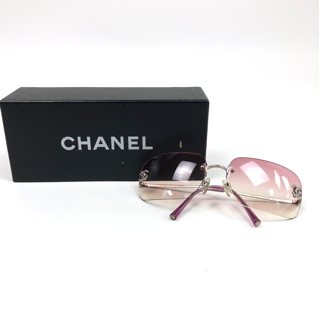 CHANEL RIMLESS SUNGLASSES