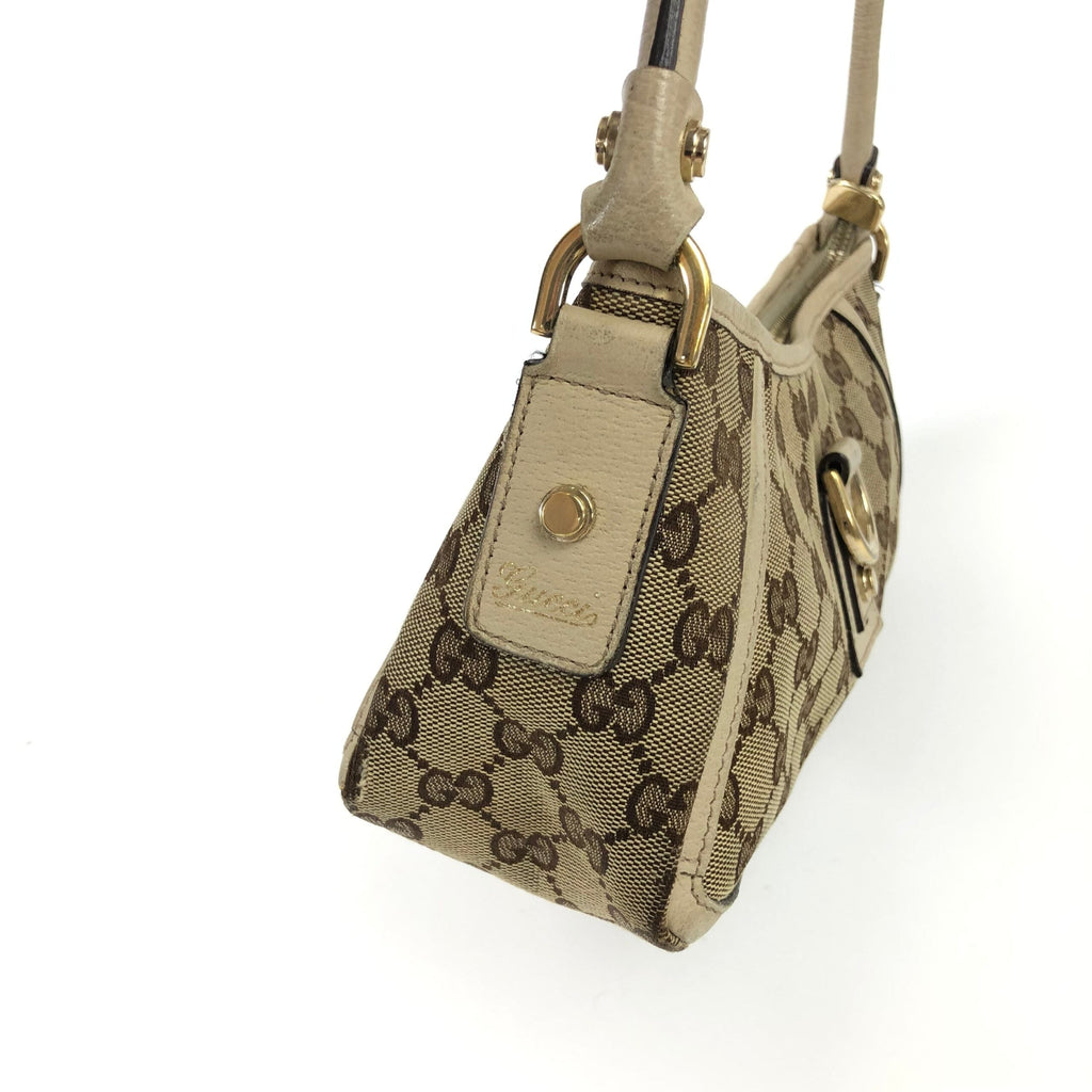 GUCCI MONOGRAM SHOULDER BAG