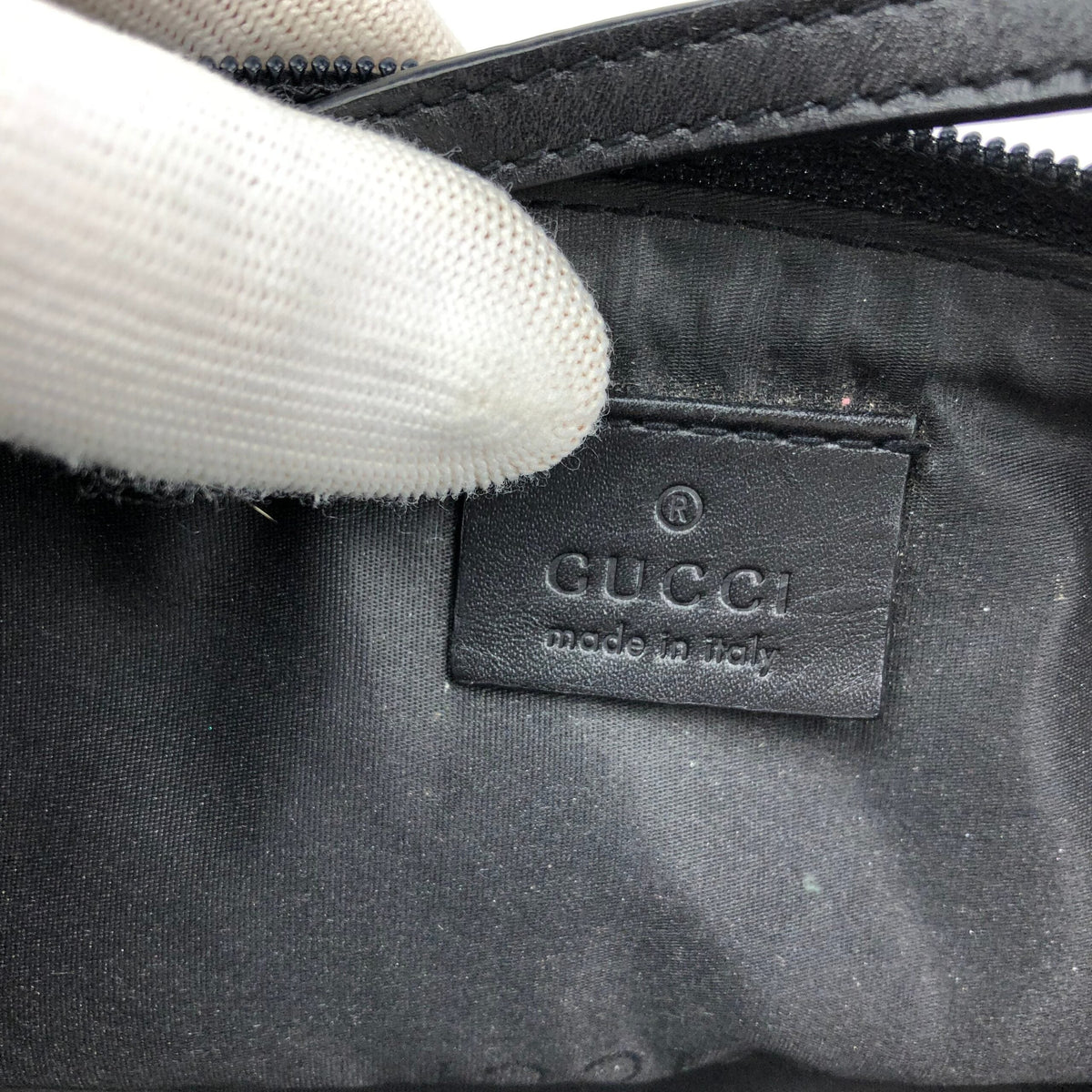 GUCCI MONOGRAM SHOULDER BAG