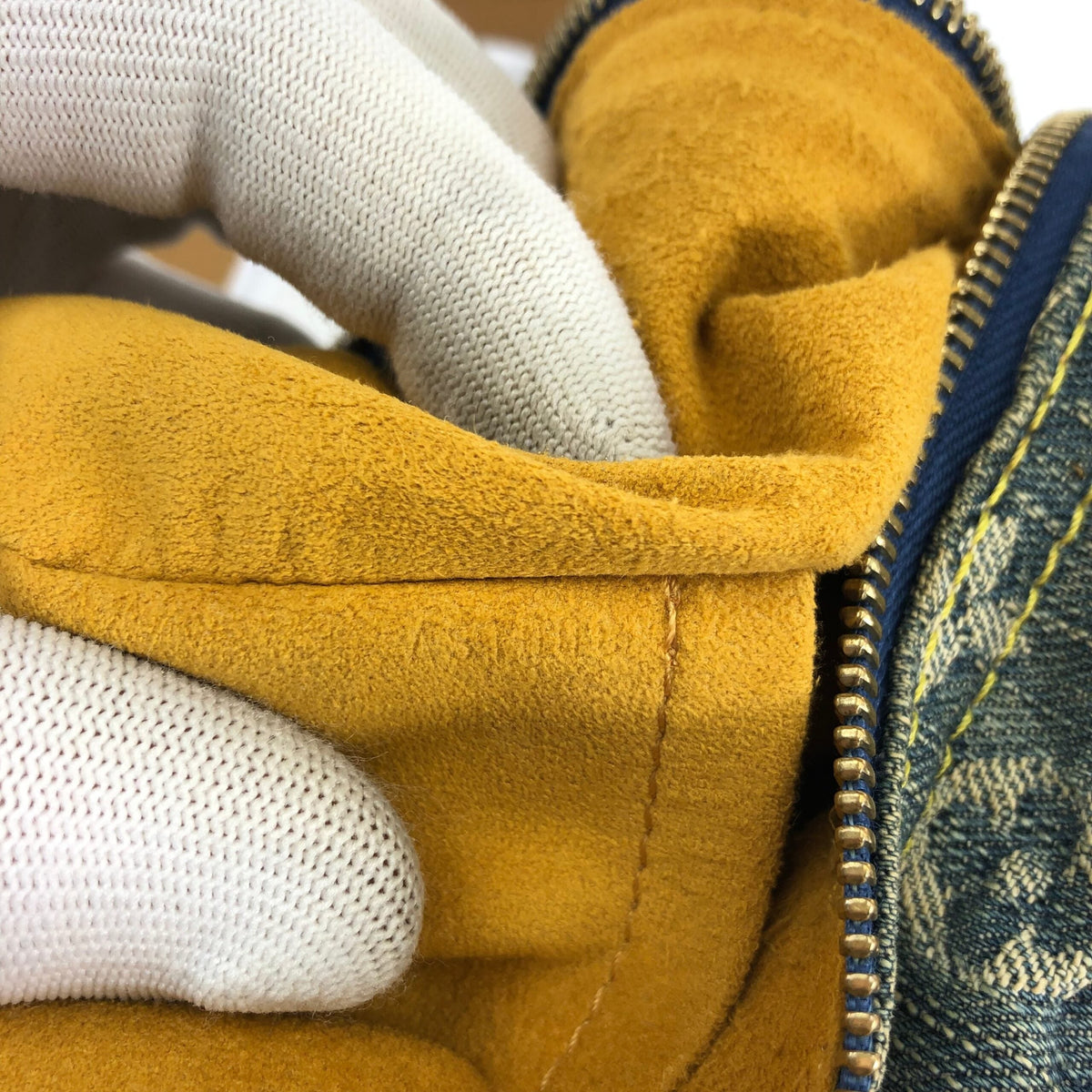 LOUIS VUITTON BAGGY PM DENIM SHOULDER BAG