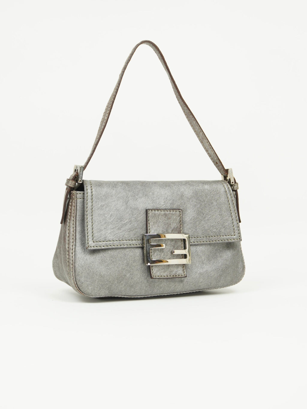 FENDI LEATHER BAGUETTE