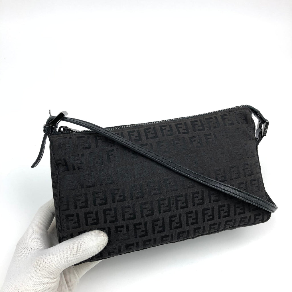 FENDI ZUCCA SHOULDER BAG