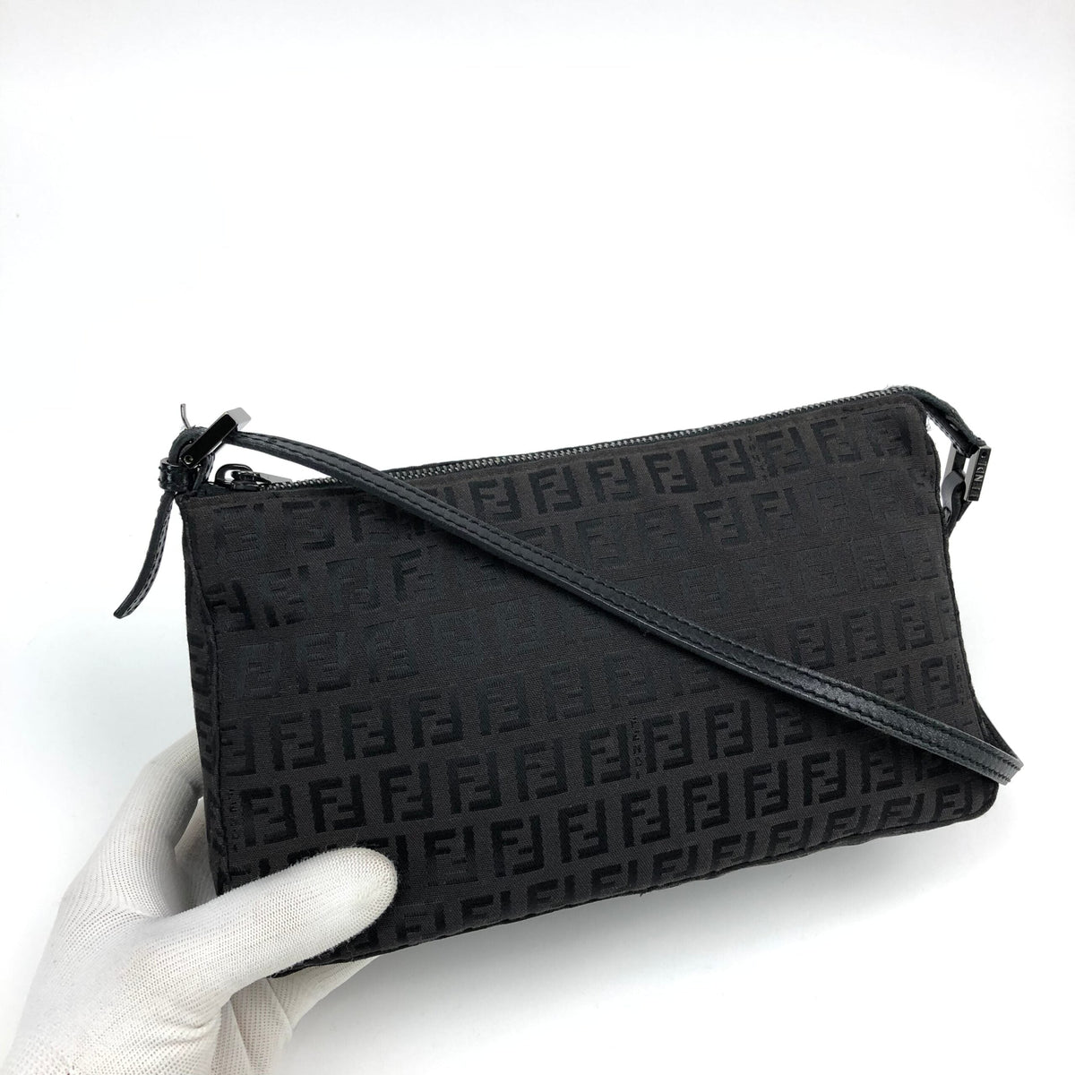 FENDI ZUCCA SHOULDER BAG