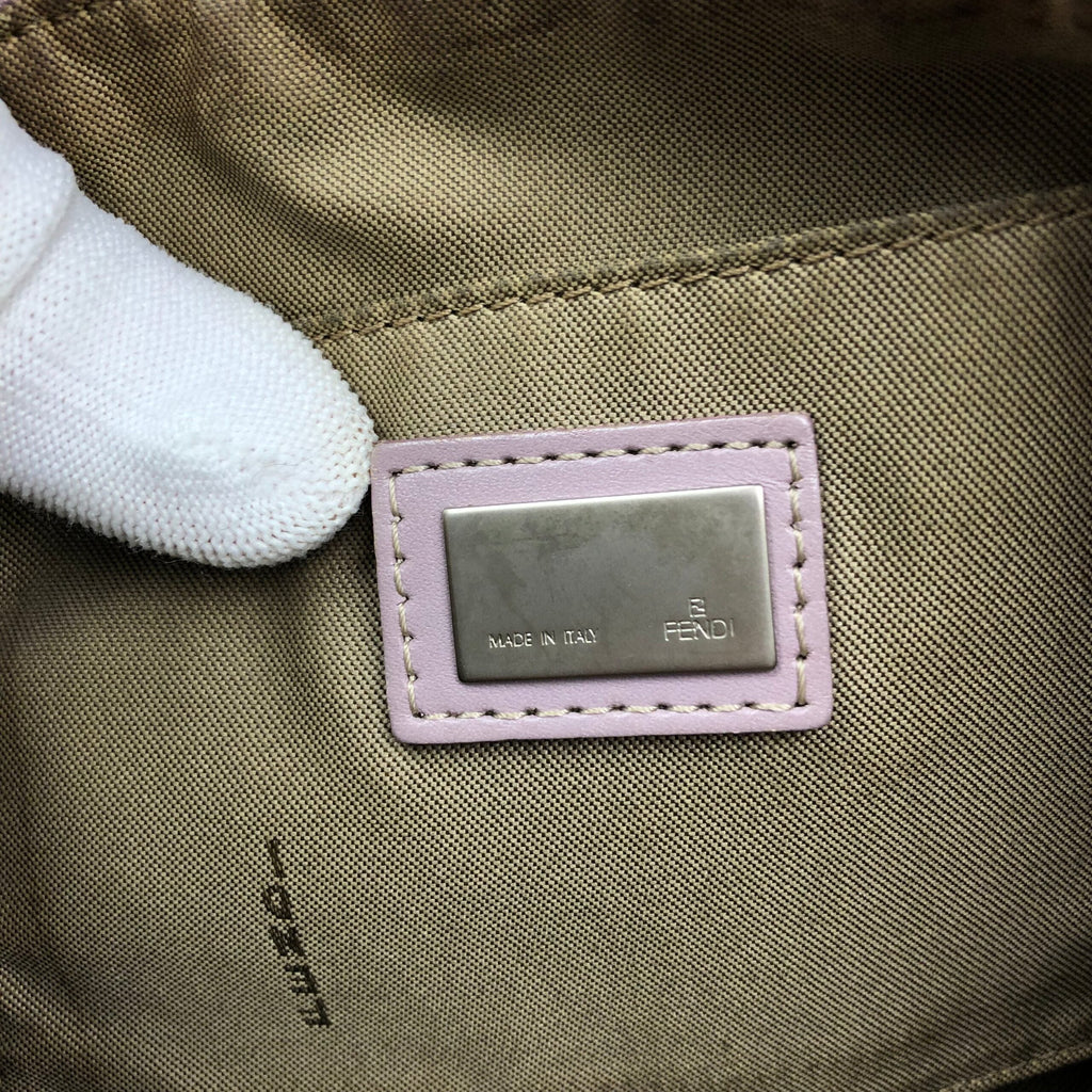 FENDI ZUCCA SHOULDER BAG