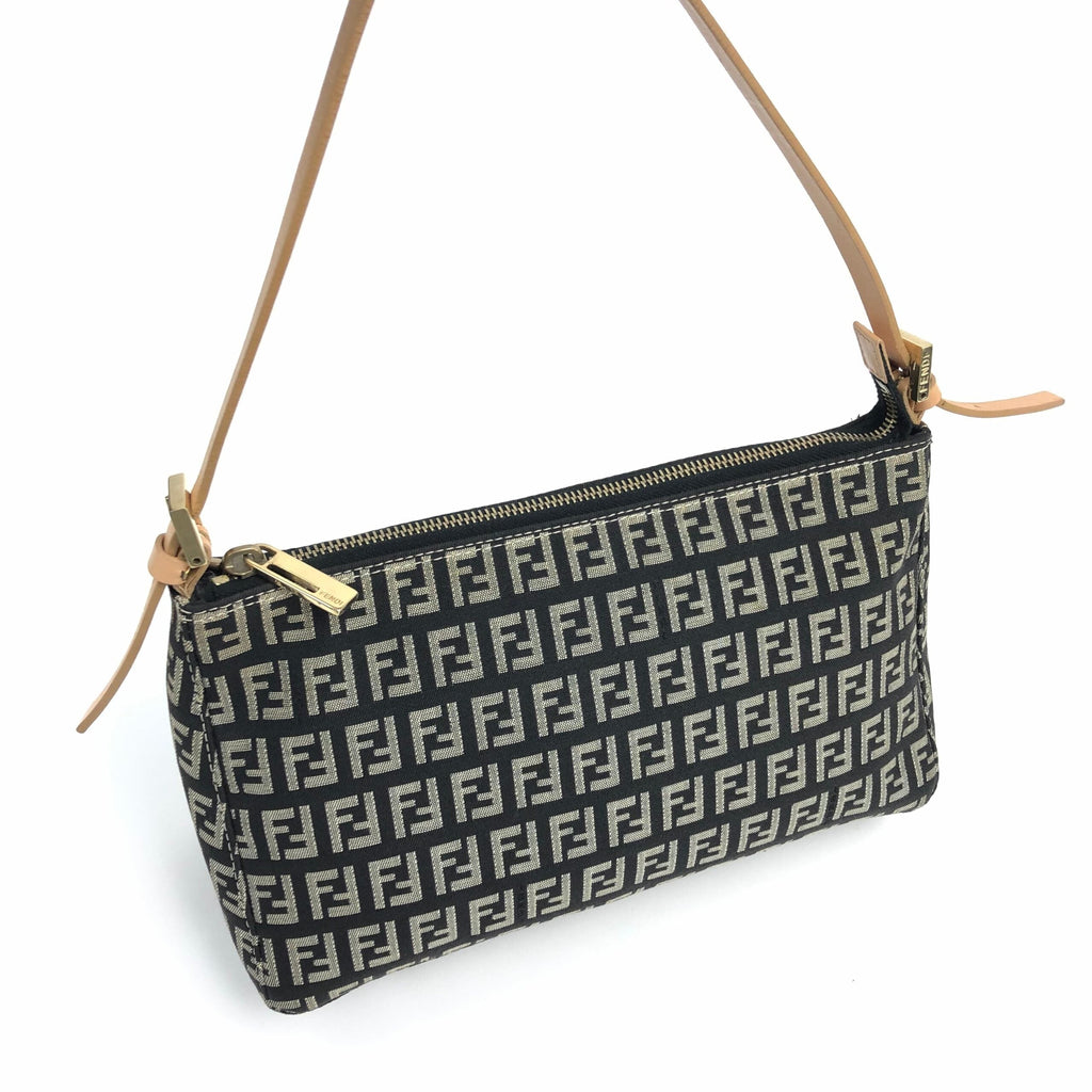 FENDI ZUCCA SHOULDER BAG