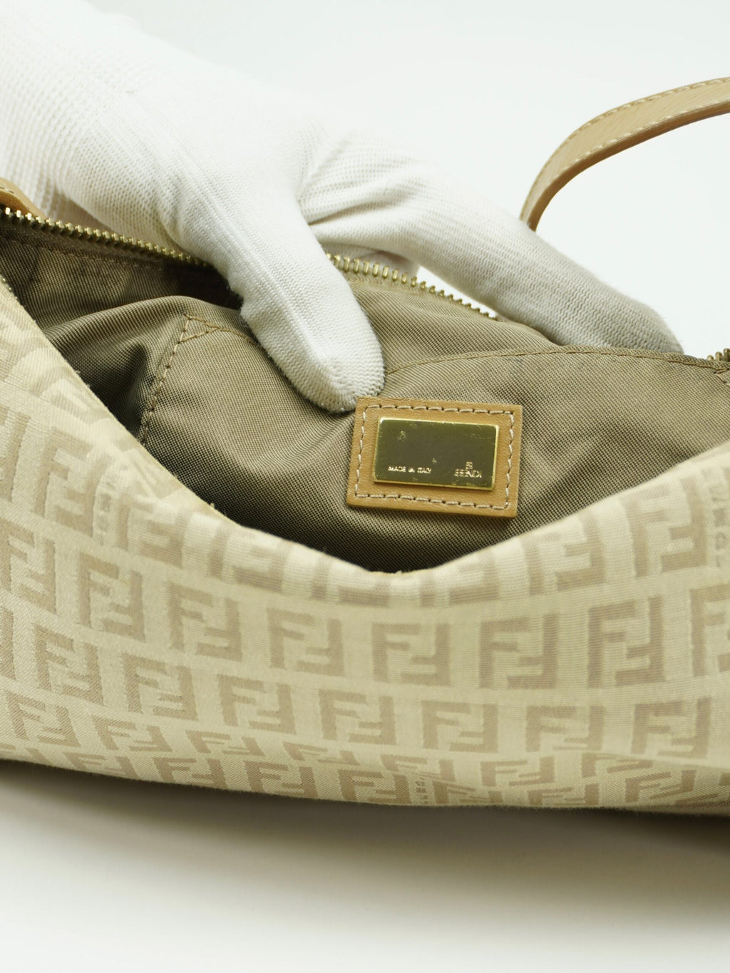 FENDI ZUCCA SHOULDER BAG