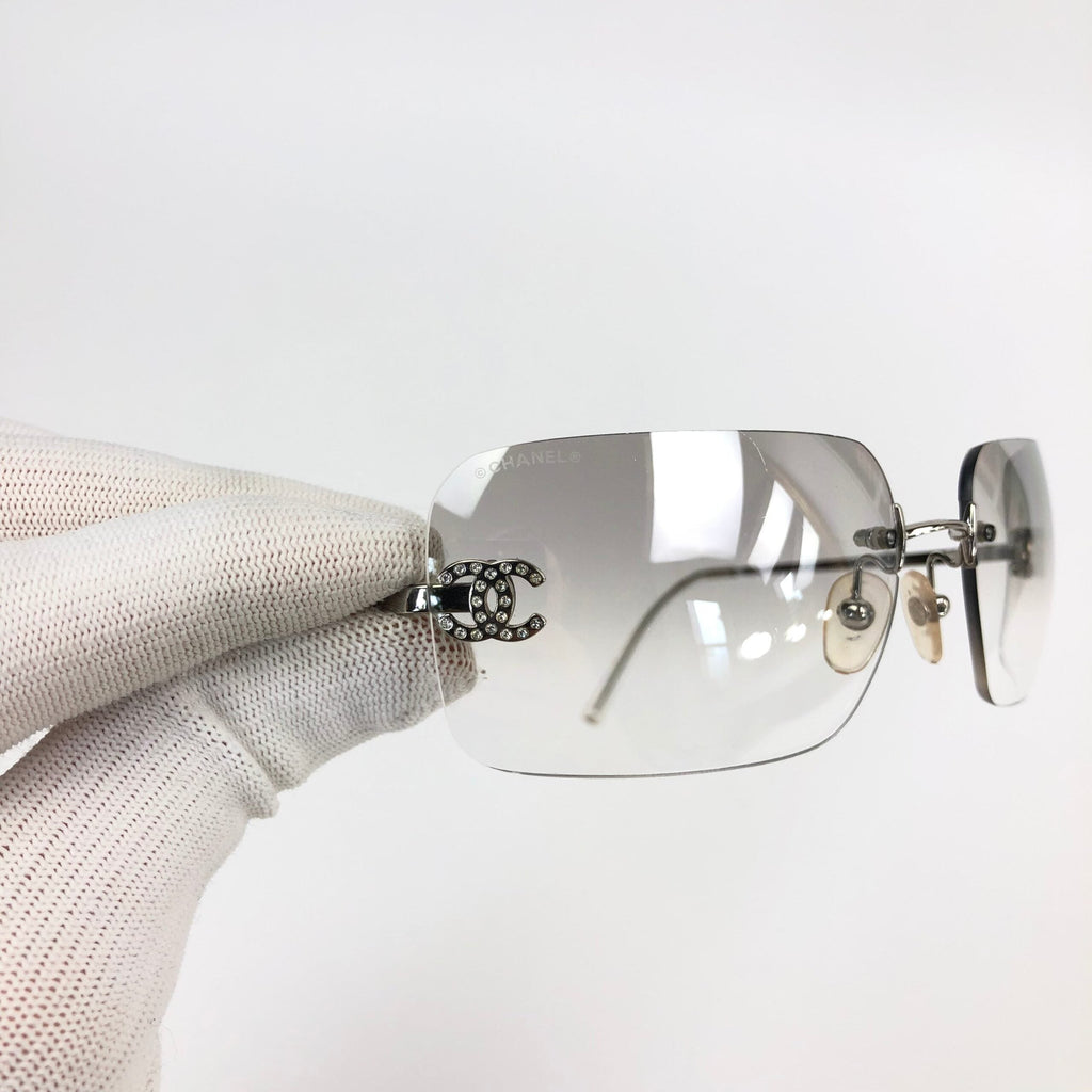 CHANEL RIMLESS SUNGLASSES