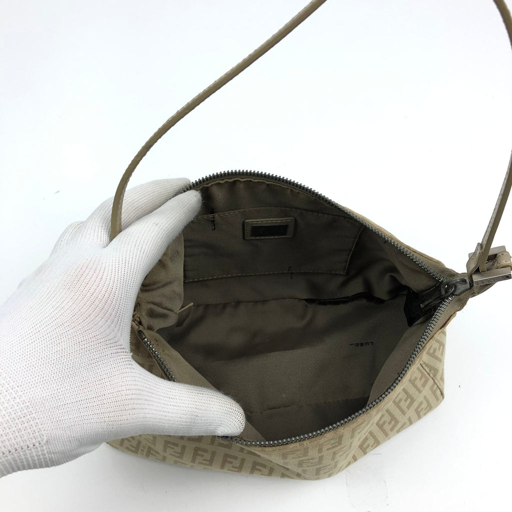 FENDI ZUCCA SHOULDER BAG