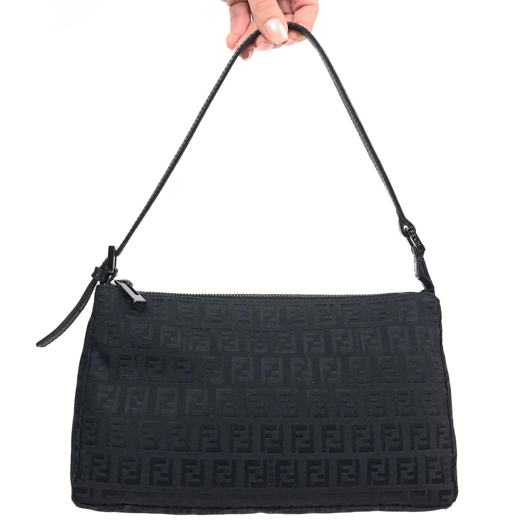 FENDI ZUCCA SHOULDER BAG