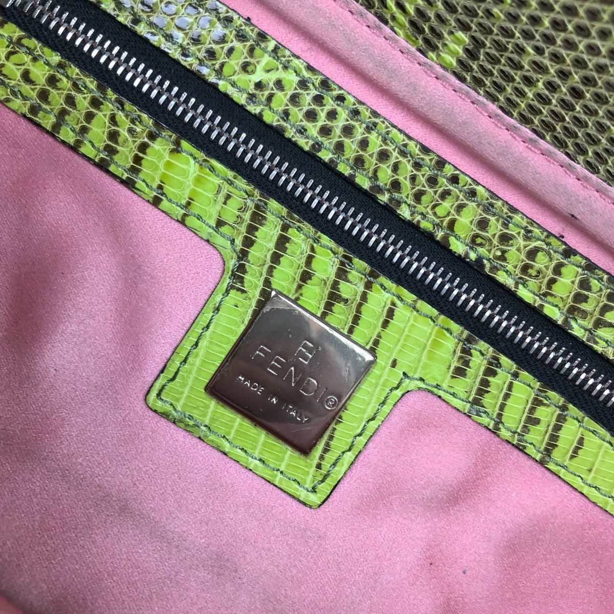 FENDI BEADED BAGUETTE BAG