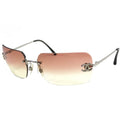 CHANEL RIMLESS SUNGLASSES