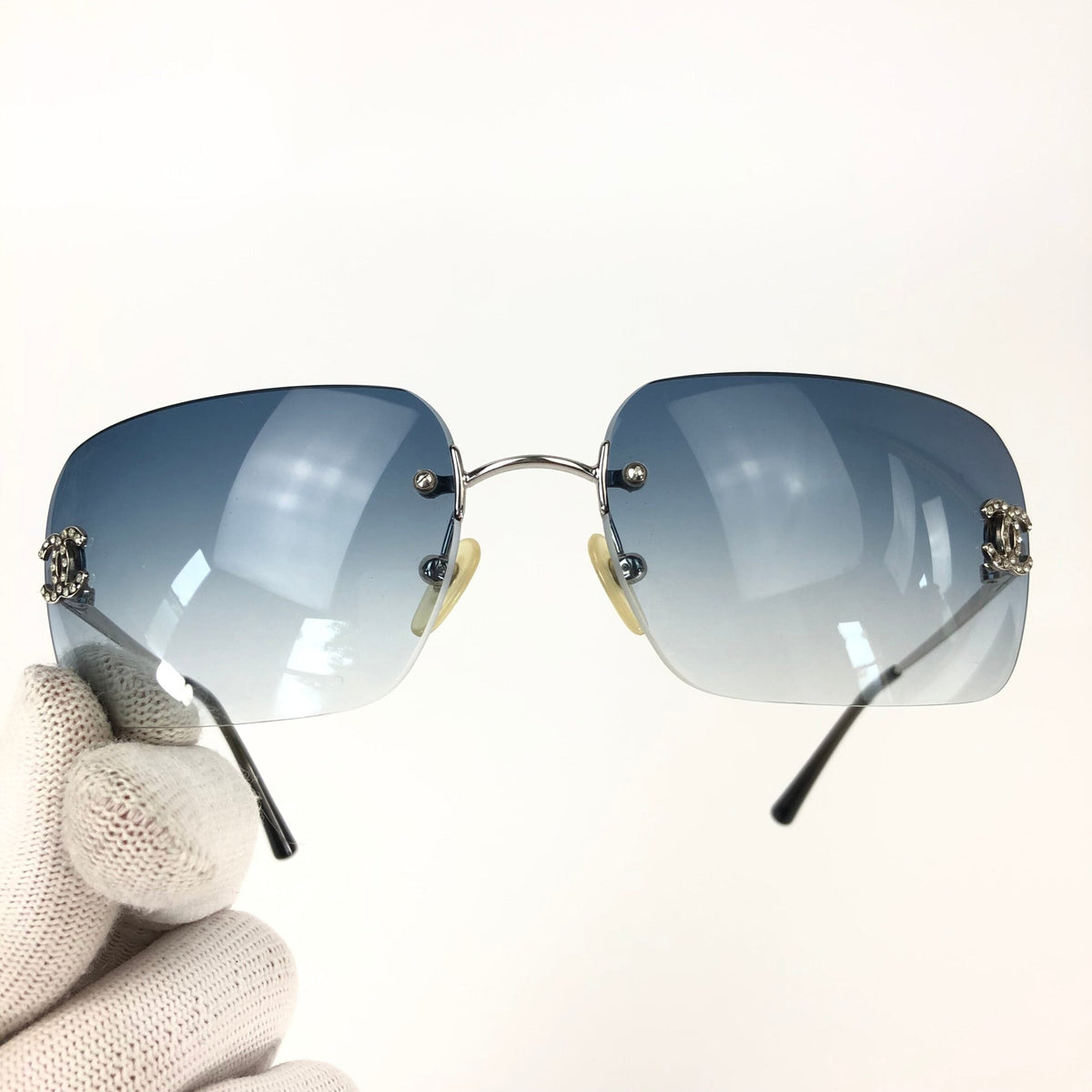 CHANEL RIMLESS SUNGLASSES