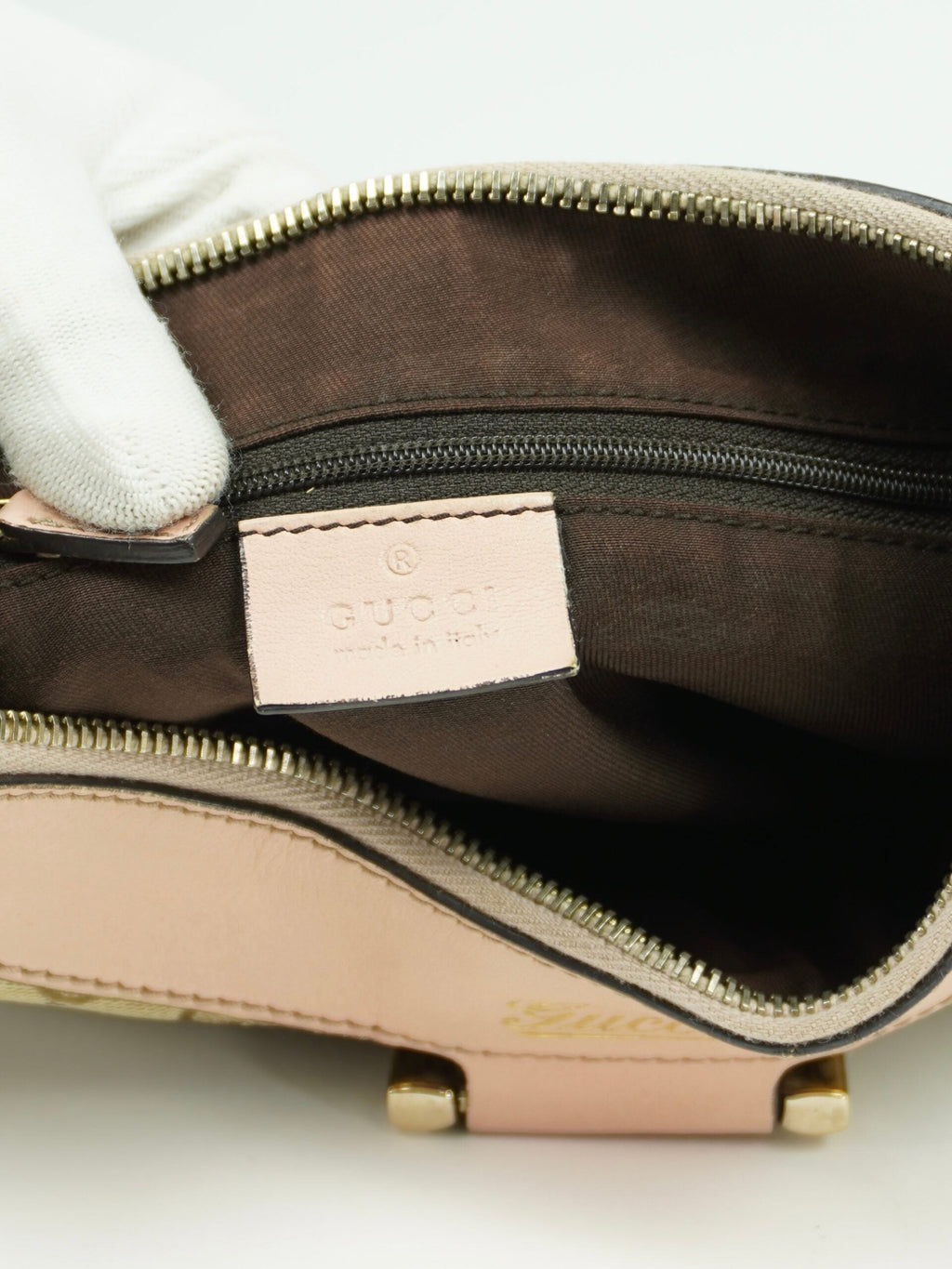 GUCCI MONOGRAM ABBEY BAG