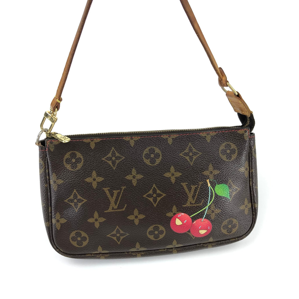 LOUIS VUITTON CHERRY POCHETTE BAG