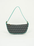 FENDI ZUCCA CRESCENT BAG