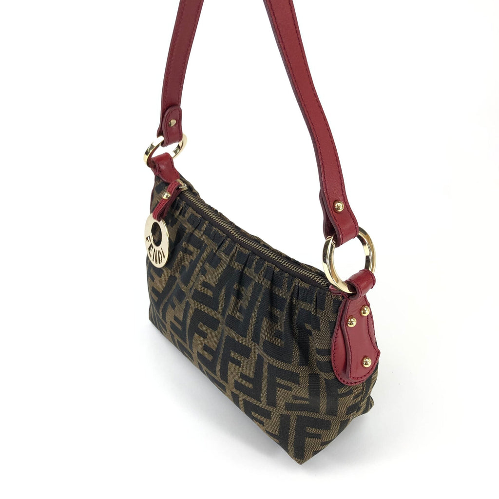 FENDI ZUCCA SHOULDER BAG