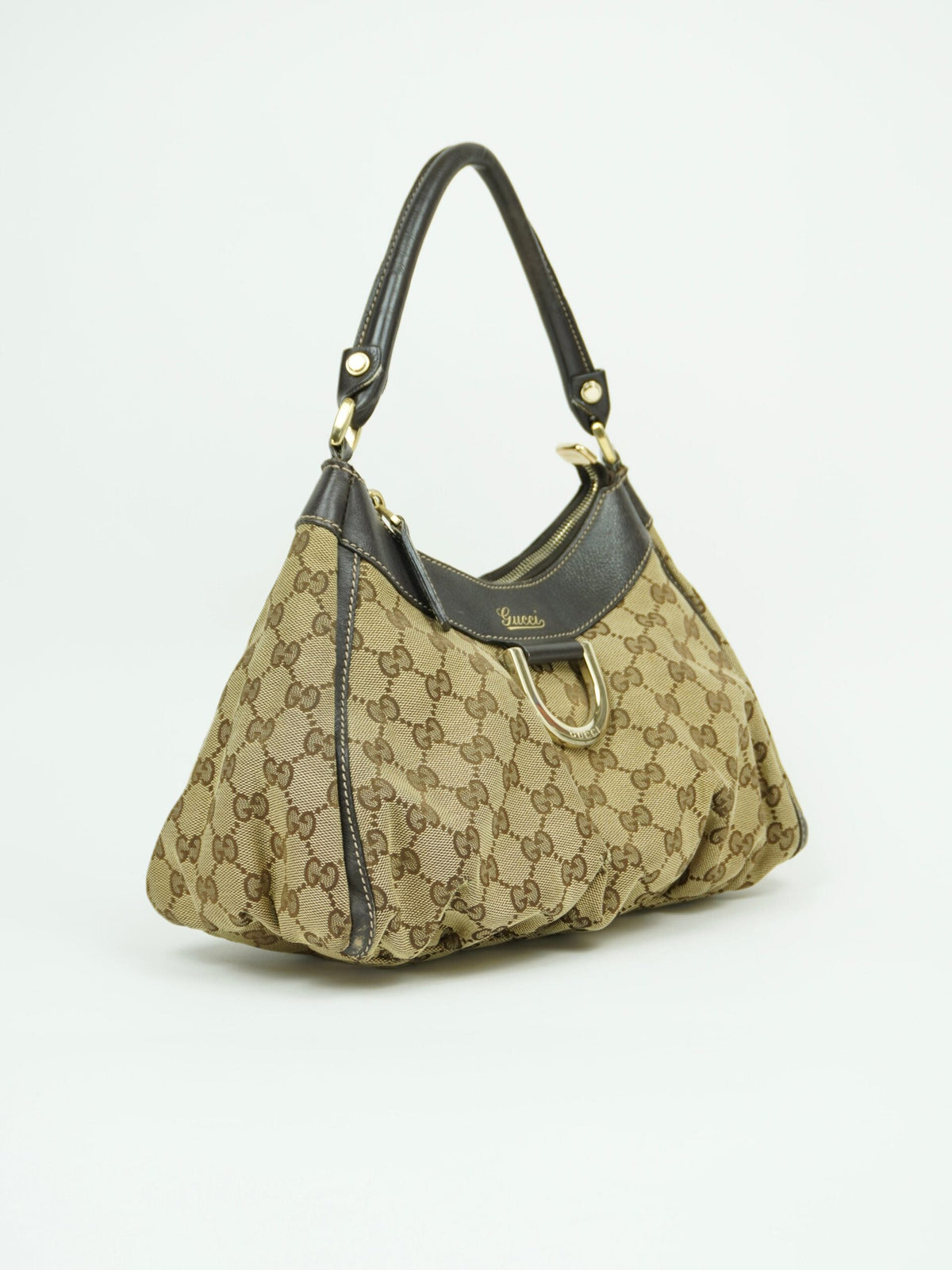 GUCCI MONOGRAM ABBEY BAG