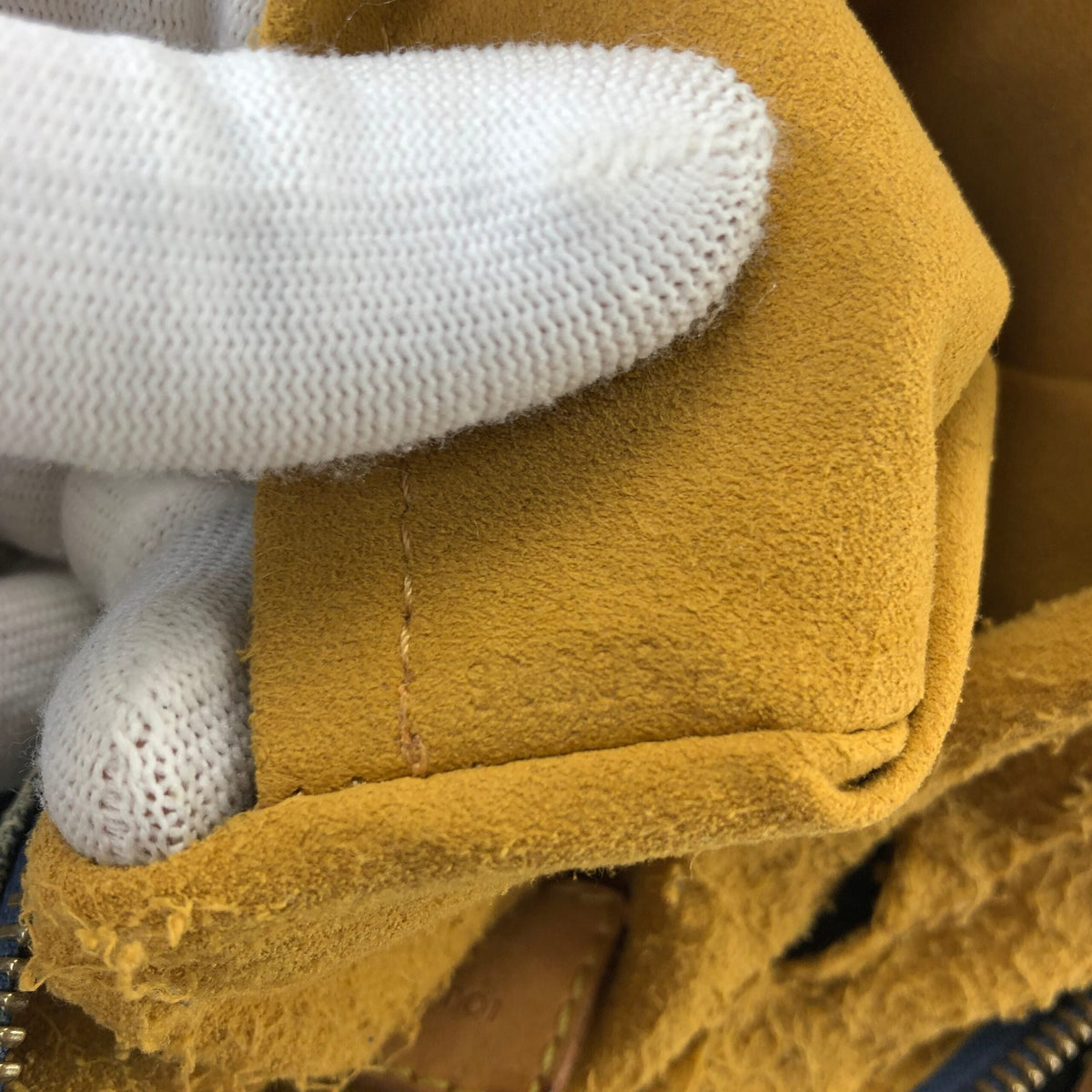 LOUIS VUITTON BAGGY PM DENIM SHOULDER BAG