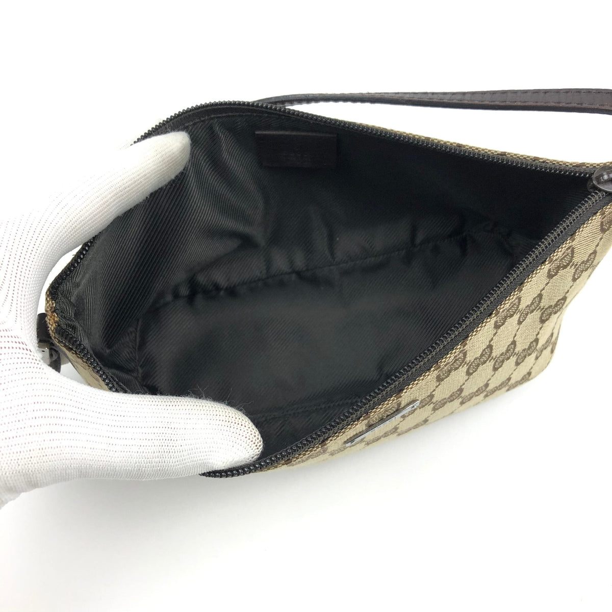 GUCCI MONOGRAM SHOULDER BAG