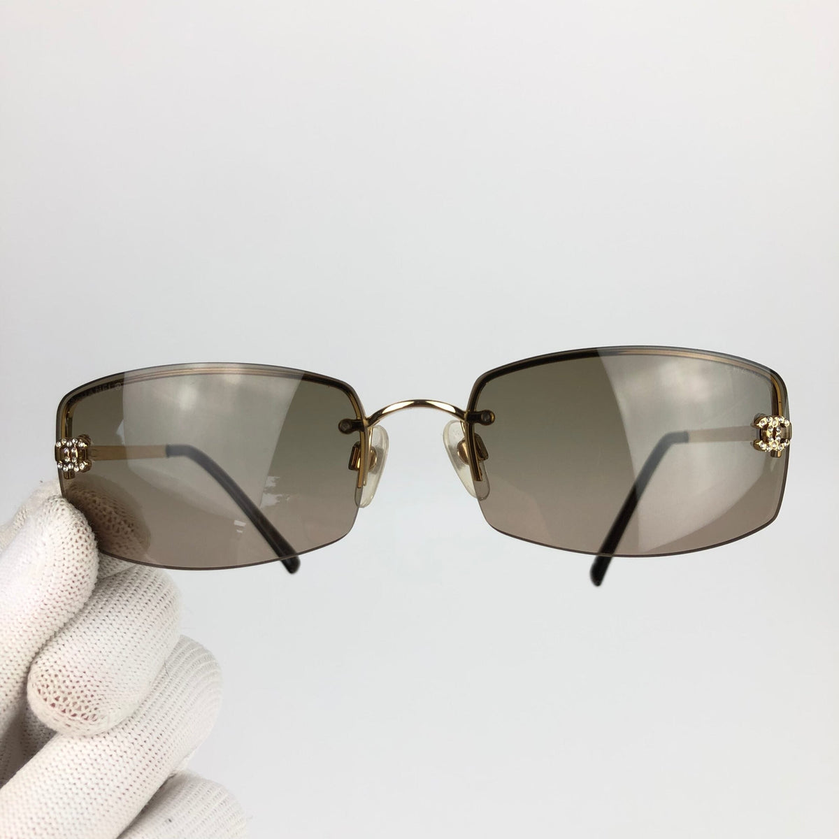 CHANEL RIMLESS SUNGLASSES