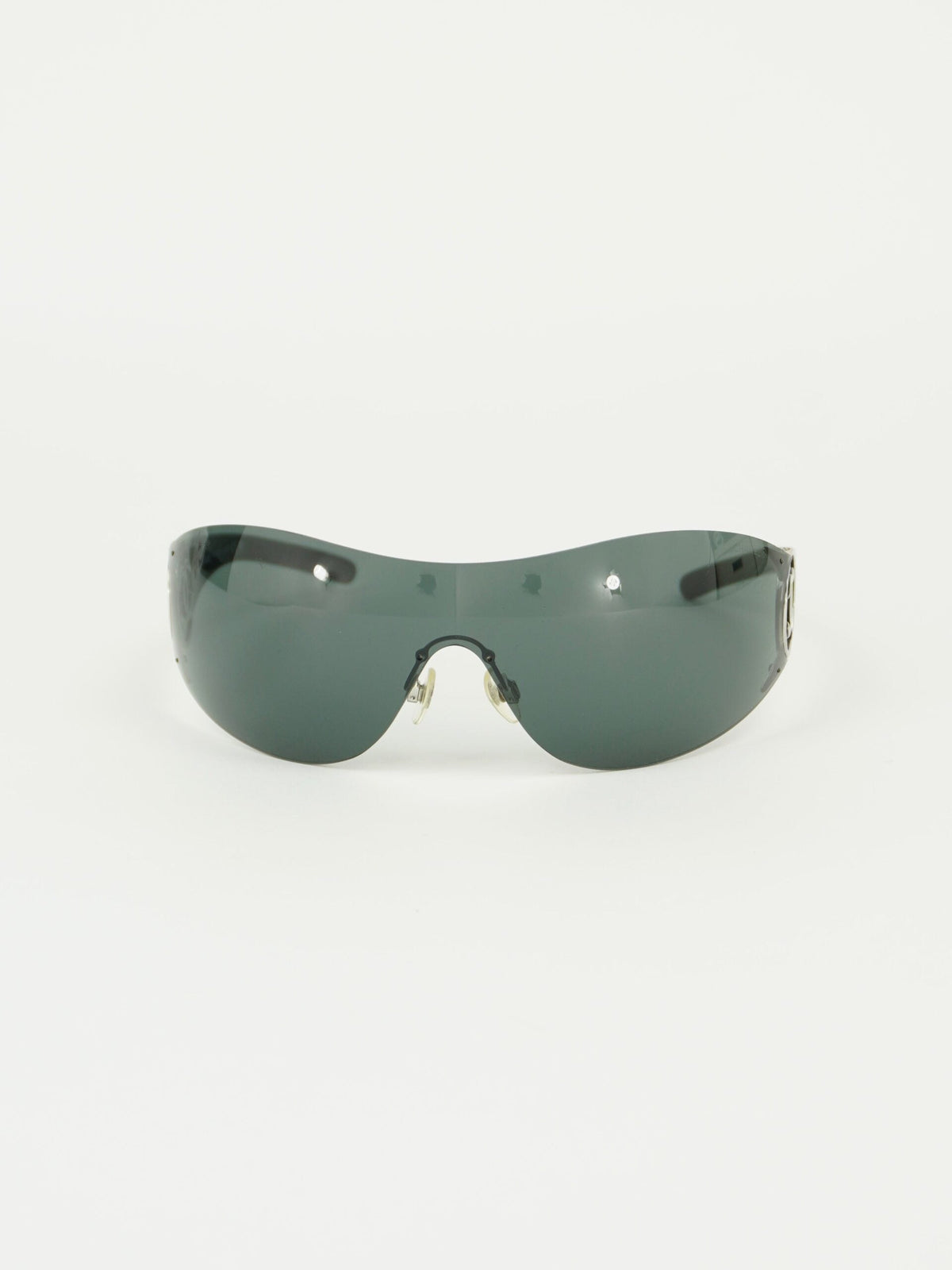 CHANEL RIMLESS CC LOGO SUNGLASSES