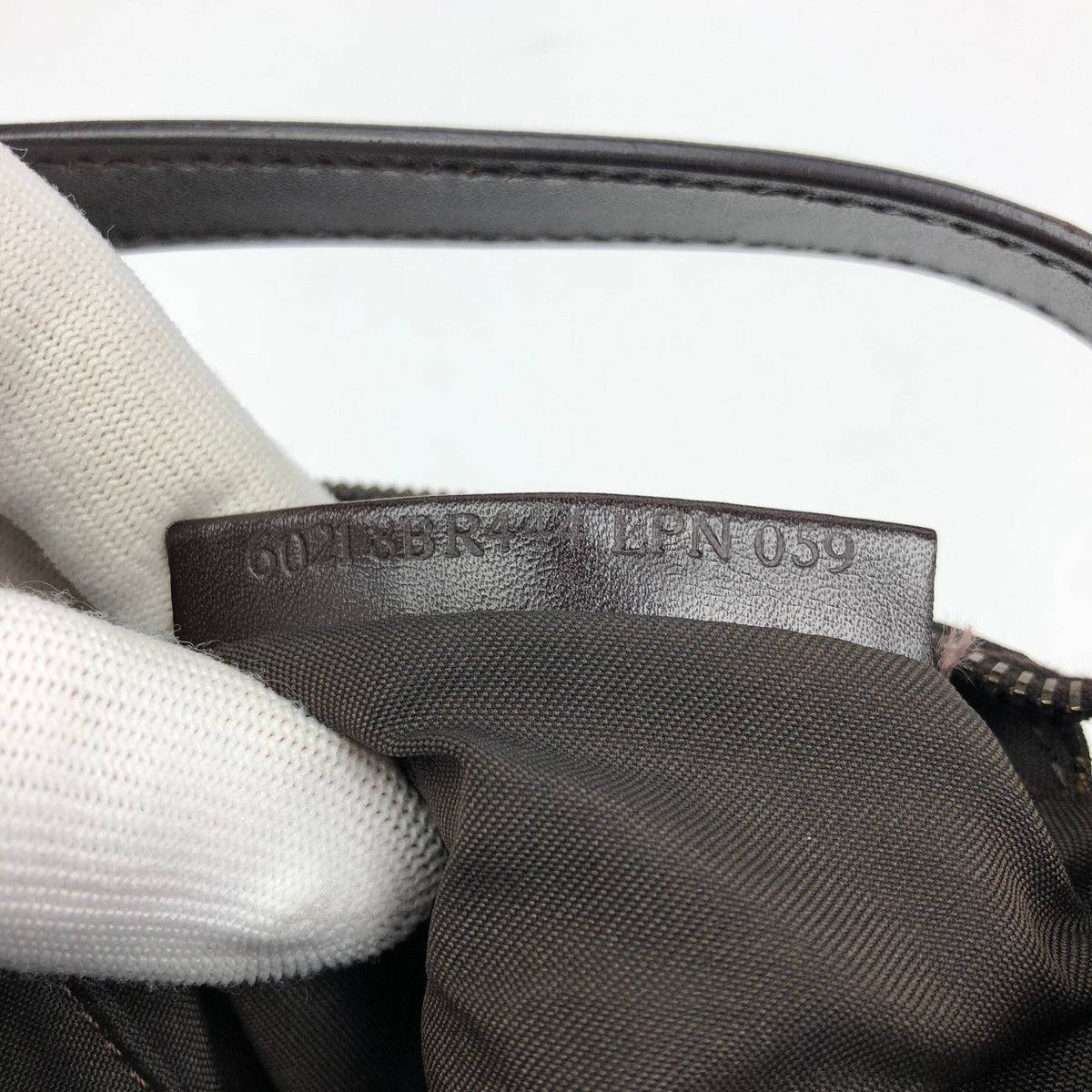 FENDI ZUCCA SHOULDER BAG