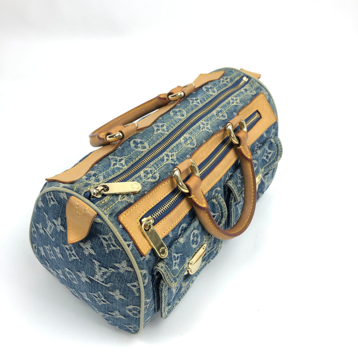 LOUIS VUITTON NEO SPEEDY DENIM BAG
