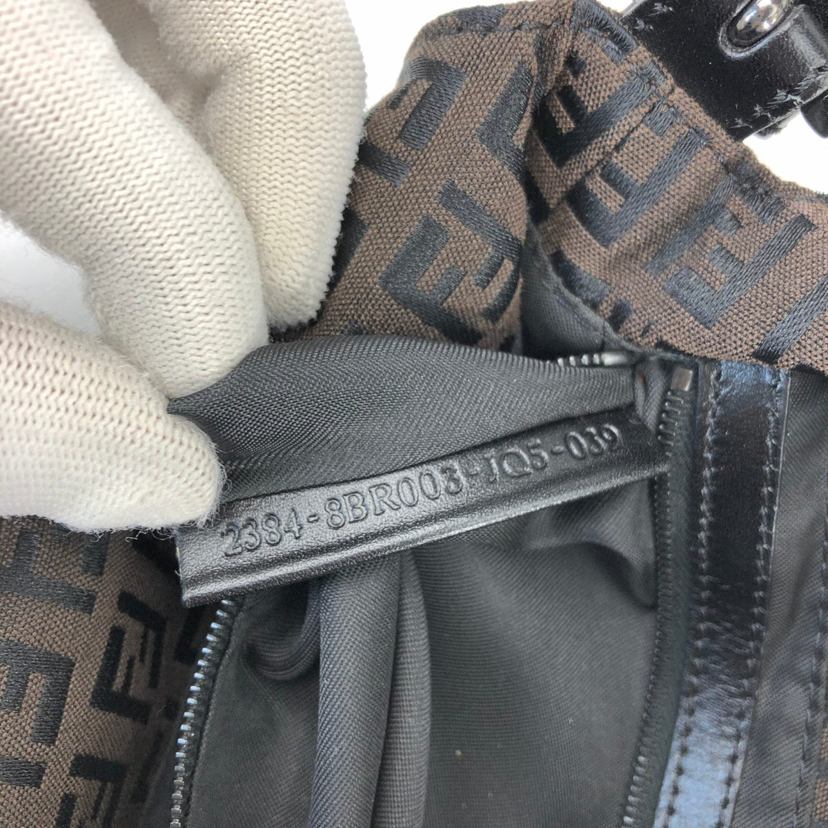 FENDI ZUCCA BAGUETTE BAG