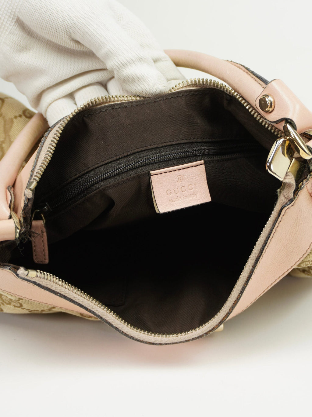 GUCCI MONOGRAM ABBEY BAG