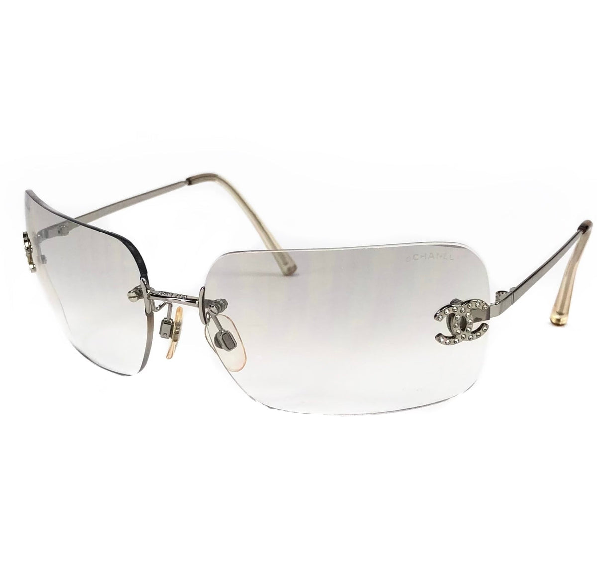 CHANEL RIMLESS SUNGLASSES