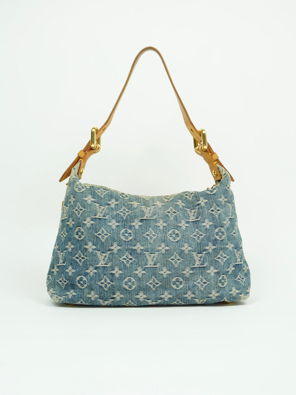 LOUIS VUITTON BAGGY PM DENIM SHOULDER BAG