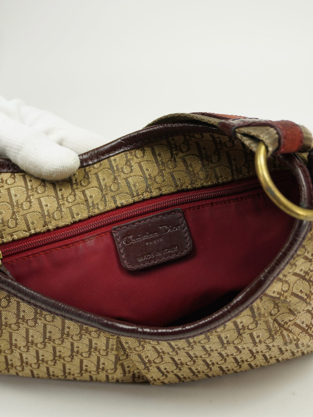 CHRISTIAN DIOR MONOGRAM SHOULDER BAG