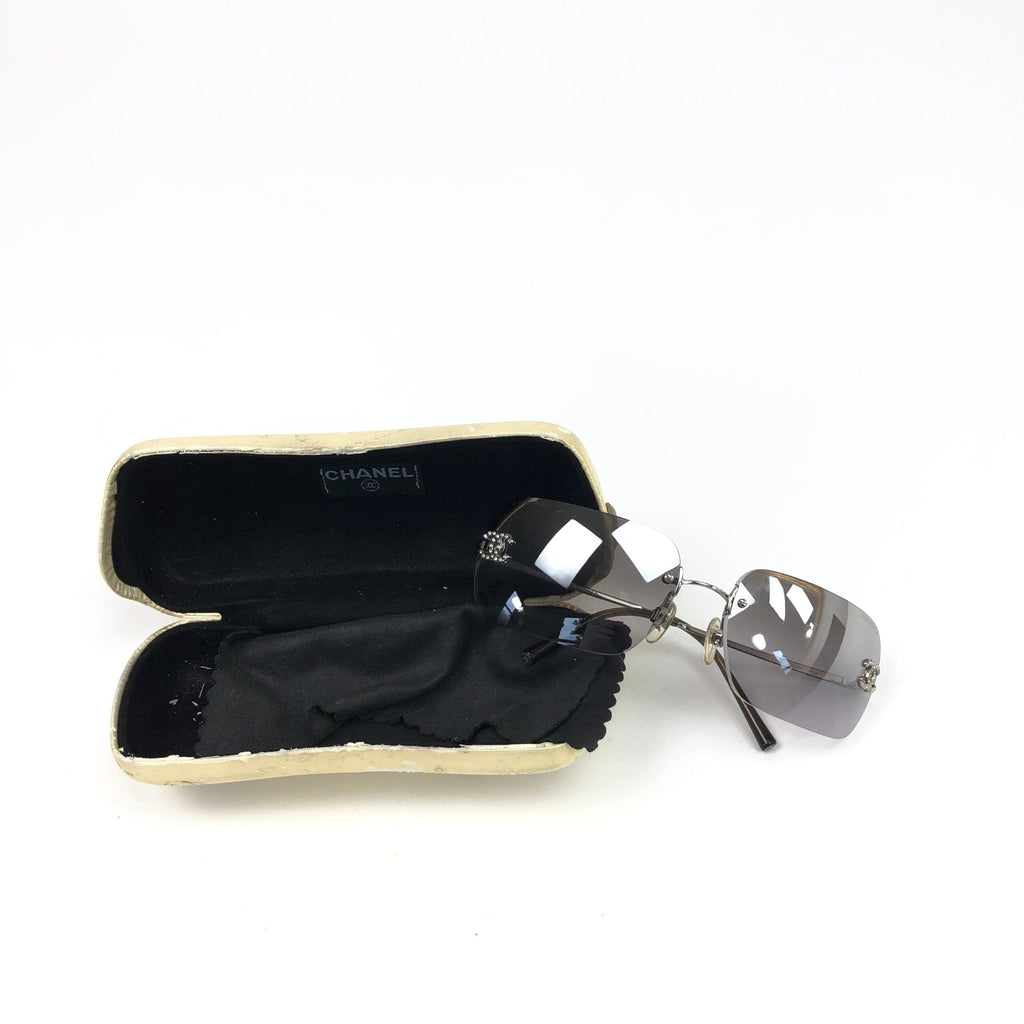 CHANEL RIMLESS SUNGLASSES