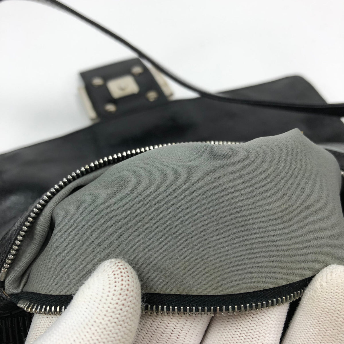 FENDI BEADED BAGUETTE BAG