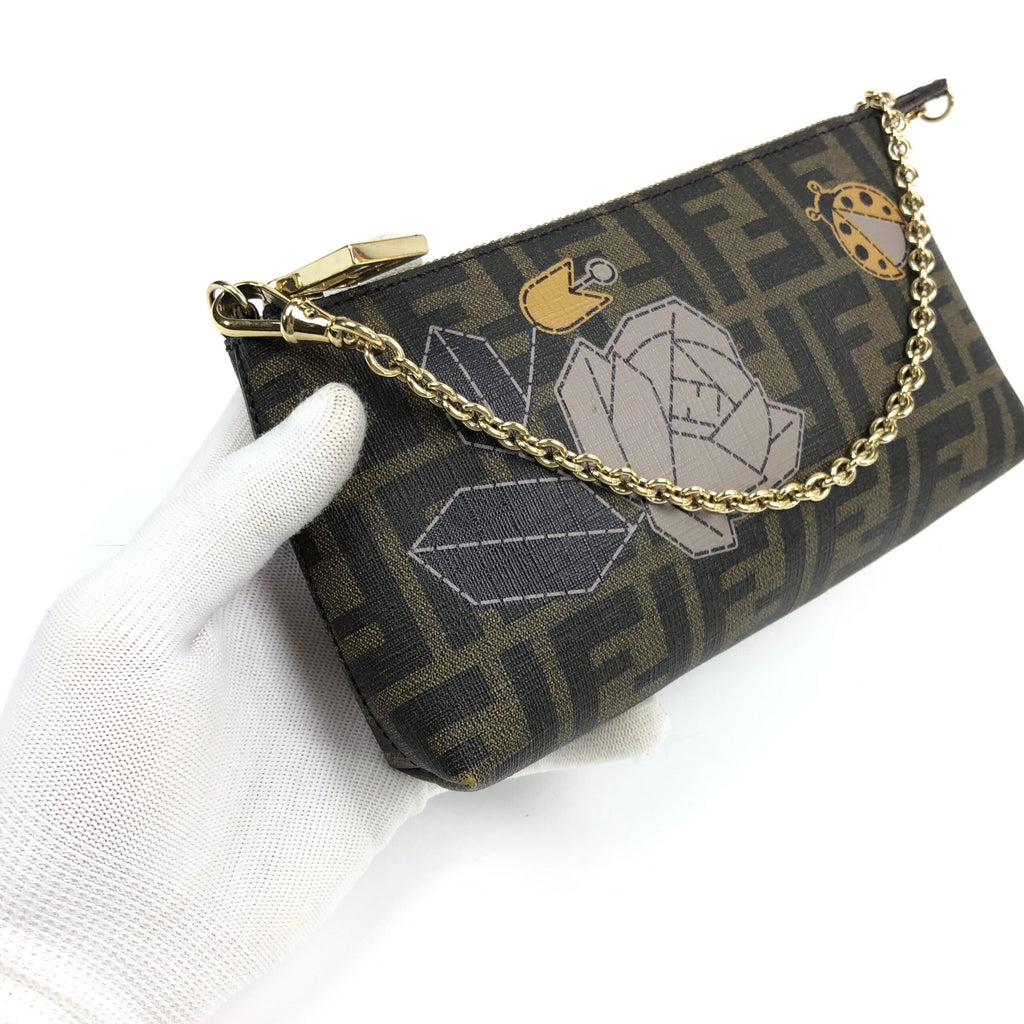 FENDI ZUCCA SHOULDER BAG