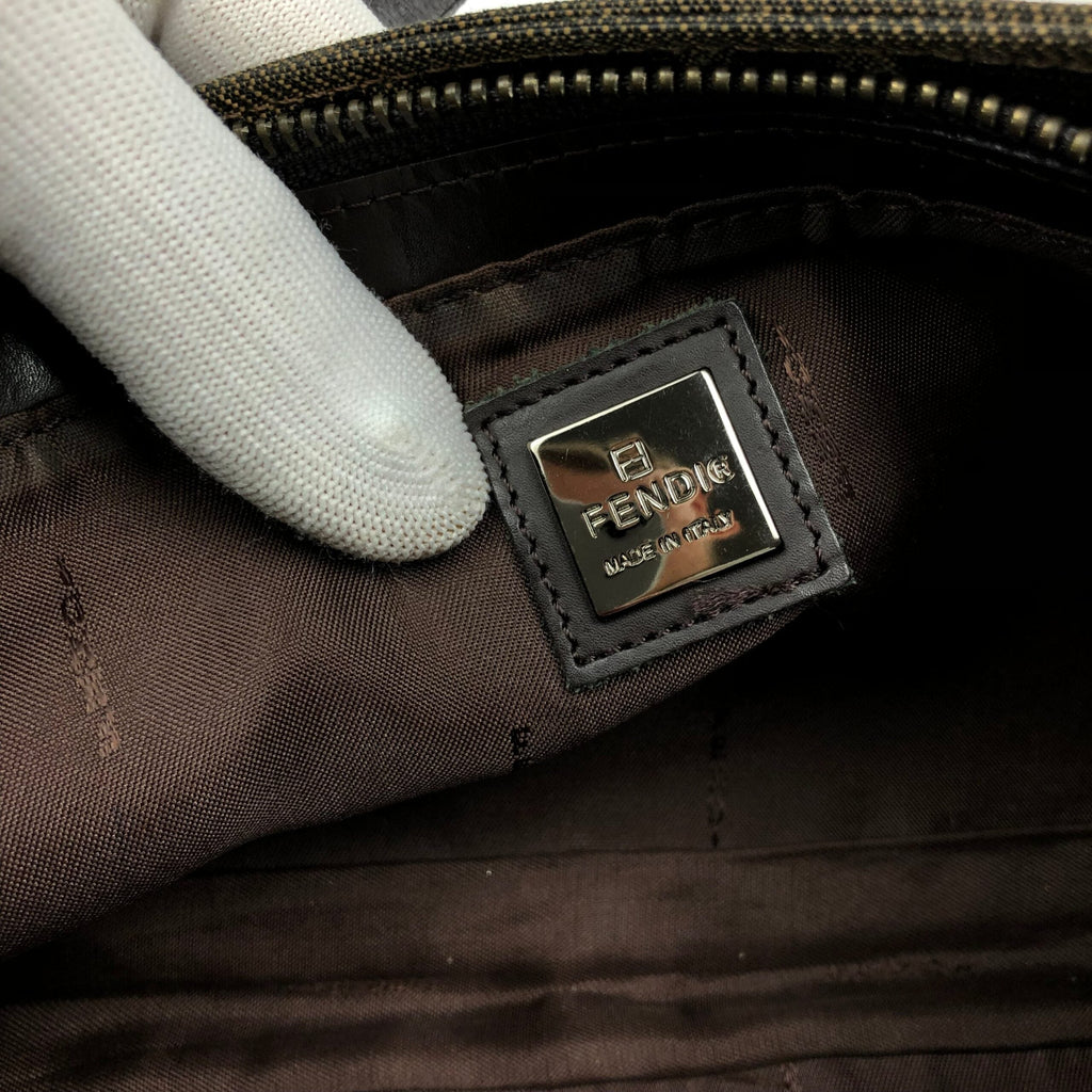 FENDI ZUCCA SHOULDER BAG
