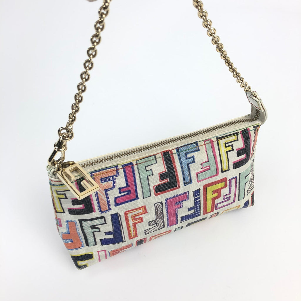 FENDI ZUCCA CHAIN BAG