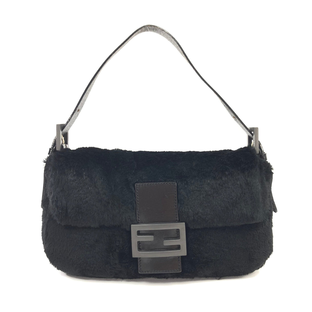 FENDI MINK FUR BAGUETTE BAG